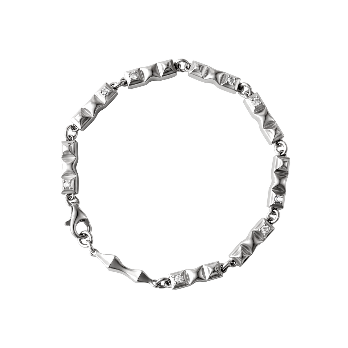 TRINITY ARRAY LAB DIAMOND BRACELET