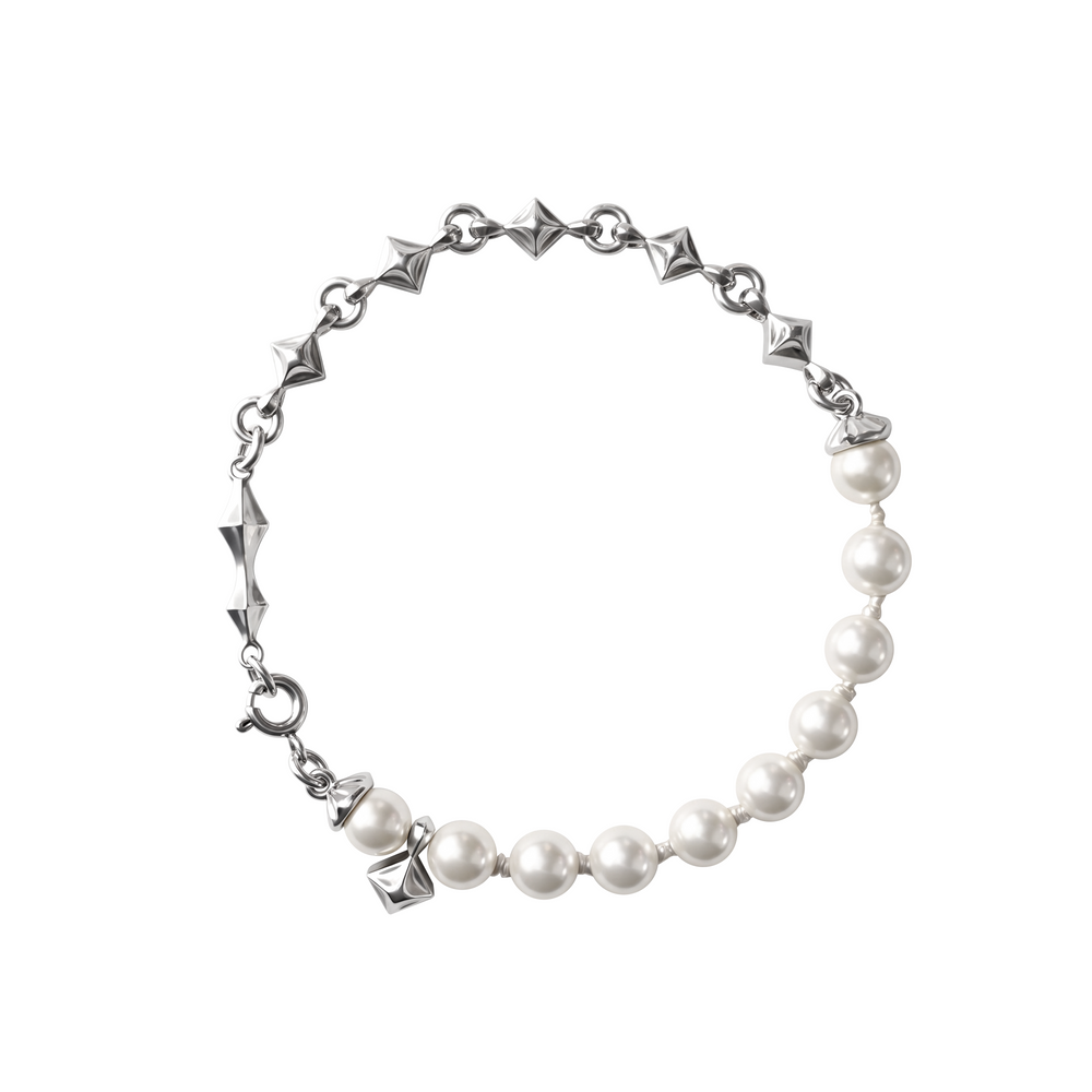 CORE HALF PEARL BRACELET