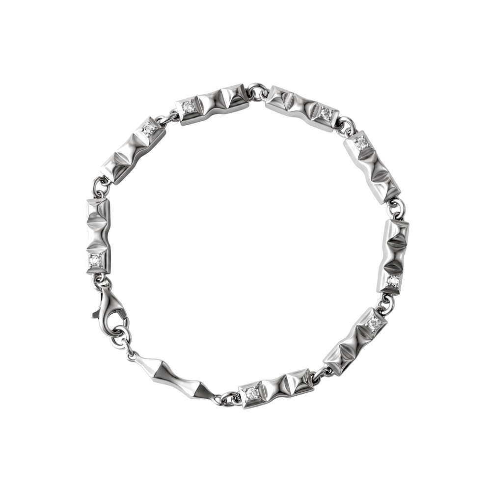 TRINITY ARRAY LAB DIAMOND BRACELET